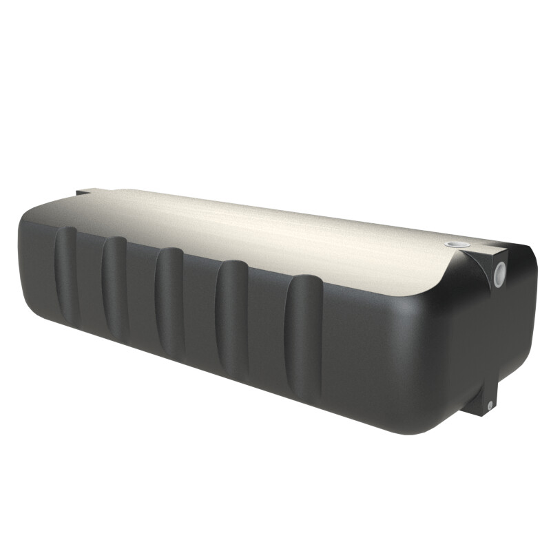 Melro Under Deck 2000L Water Tank Black