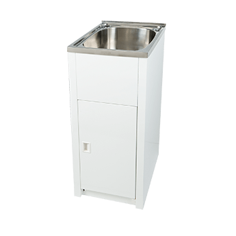 Classic 30L SS Laundry Trough and Cabinet