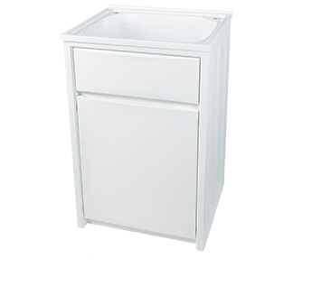 Classic 45L PP Laundry Trough and Cabinet