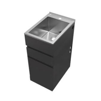Excellence 35L Matte Black Drawer System Laundry Unit