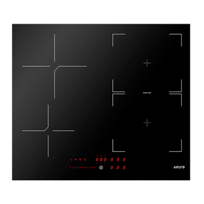 Euro Cooktop Electric 60cm Induction - E60IDB