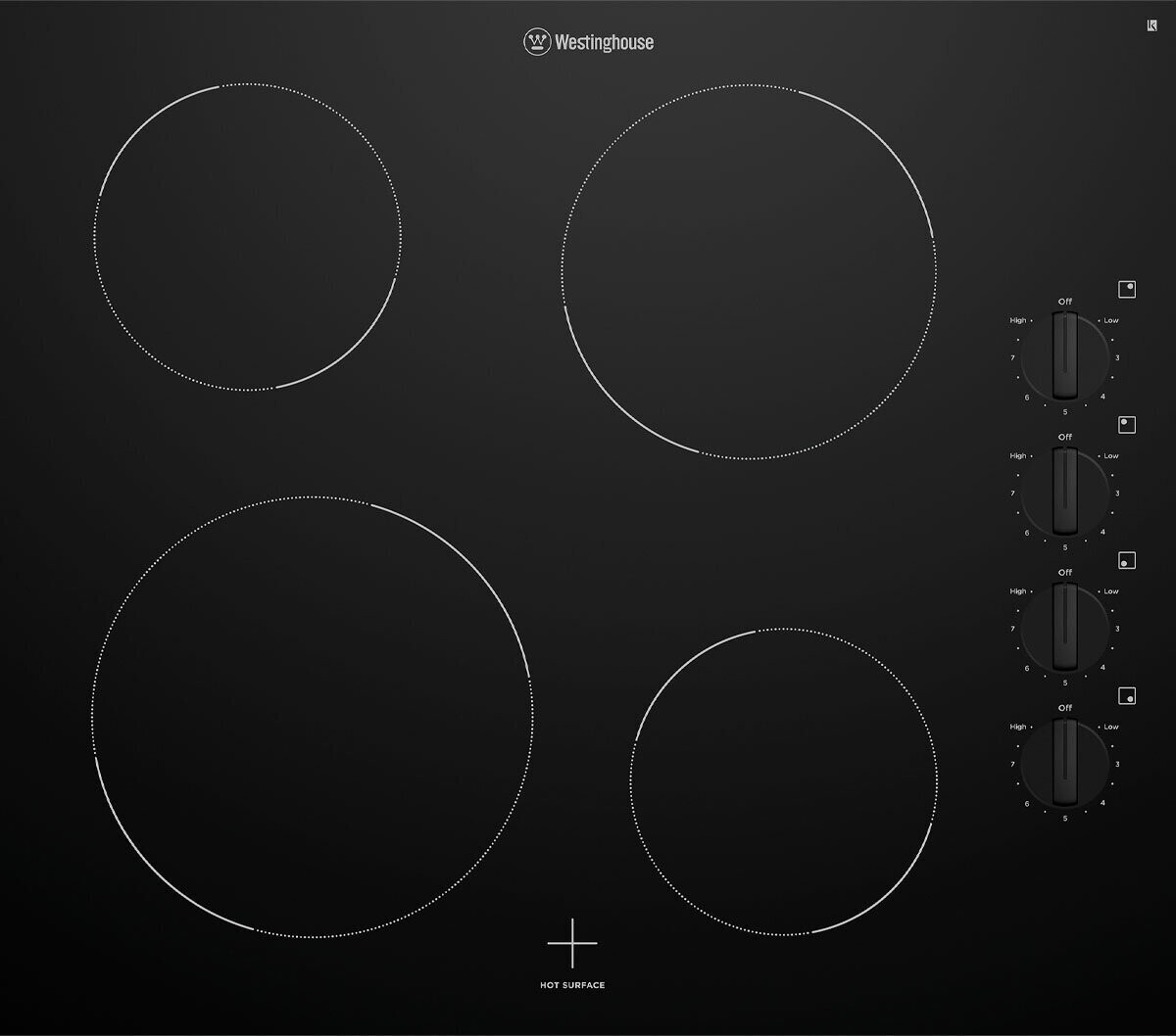 Westinghouse Cooktop Electric 60cm - WHC642BC