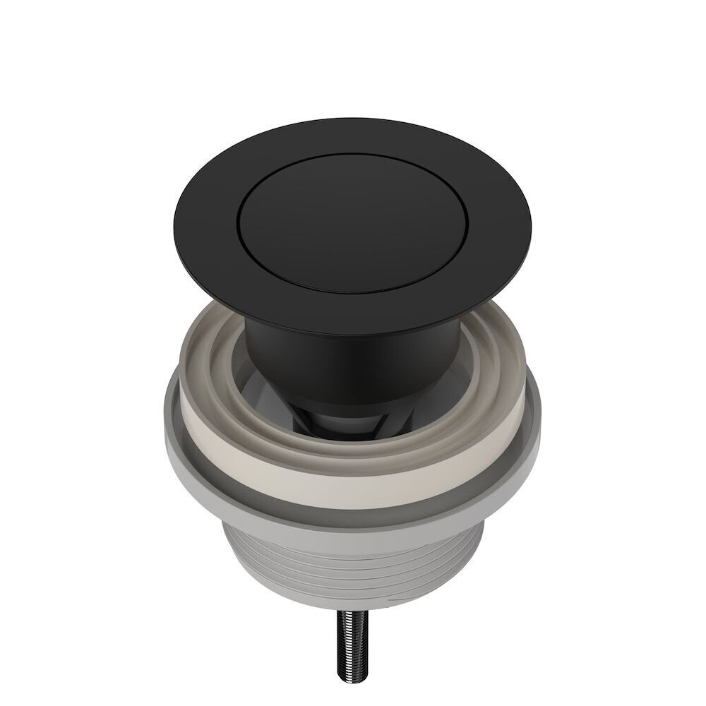 Clark Basin Pop Up Waste Matte Black