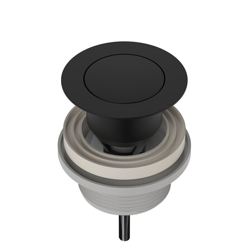 Clark Basin Pop Up Waste Matte Black