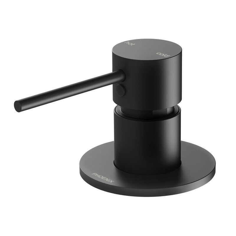 Vivid Slimline Hob Mixer Matte Black