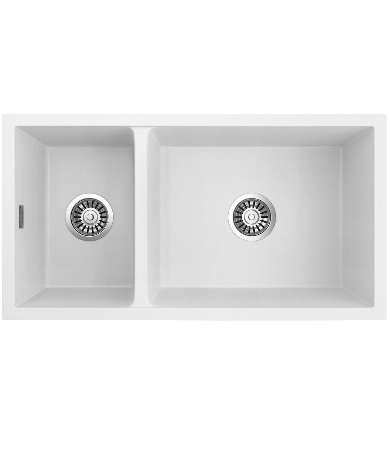 Oros 822 One and a Half Bowl Sink White