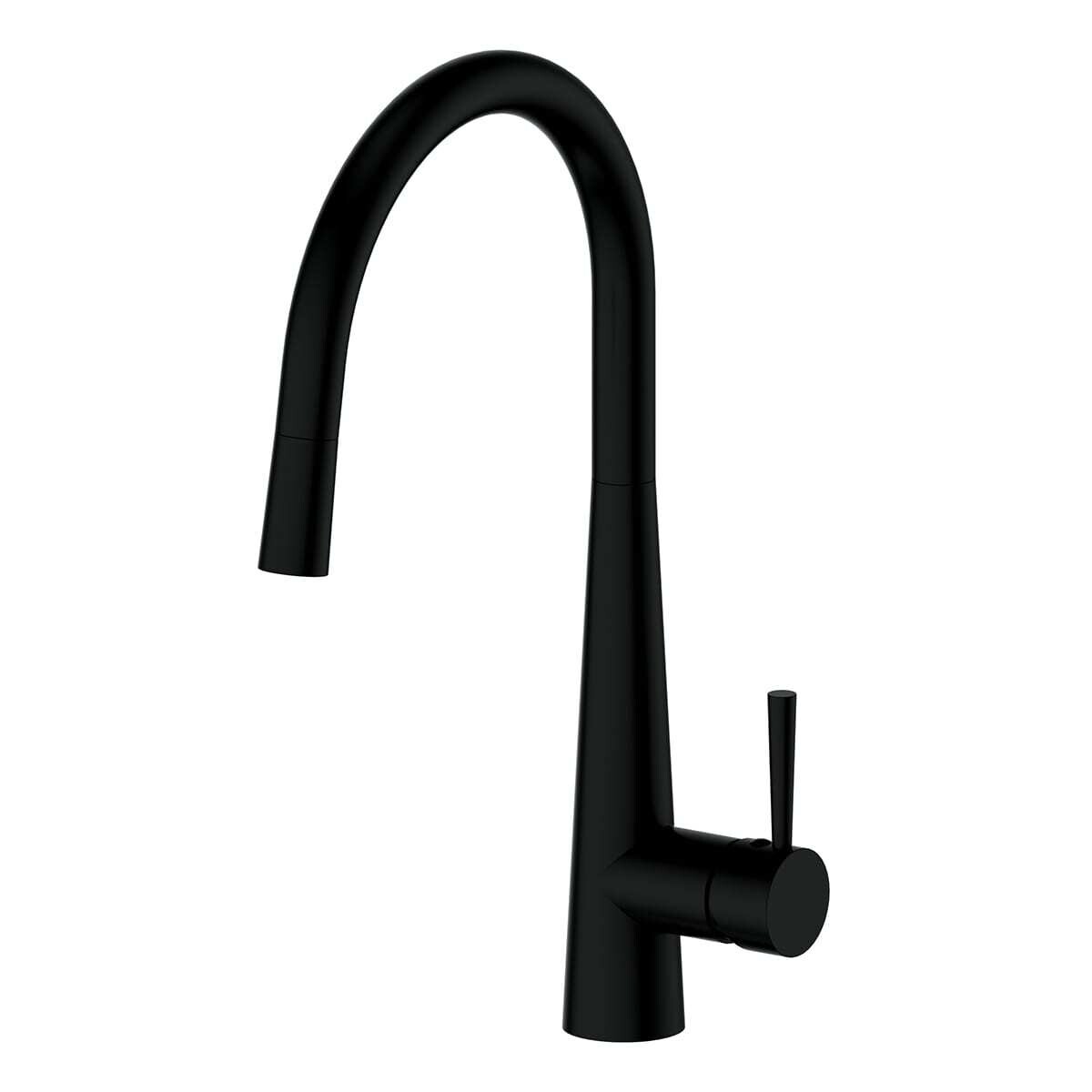 Galiano Pull Out Sink Mixer Matte Black