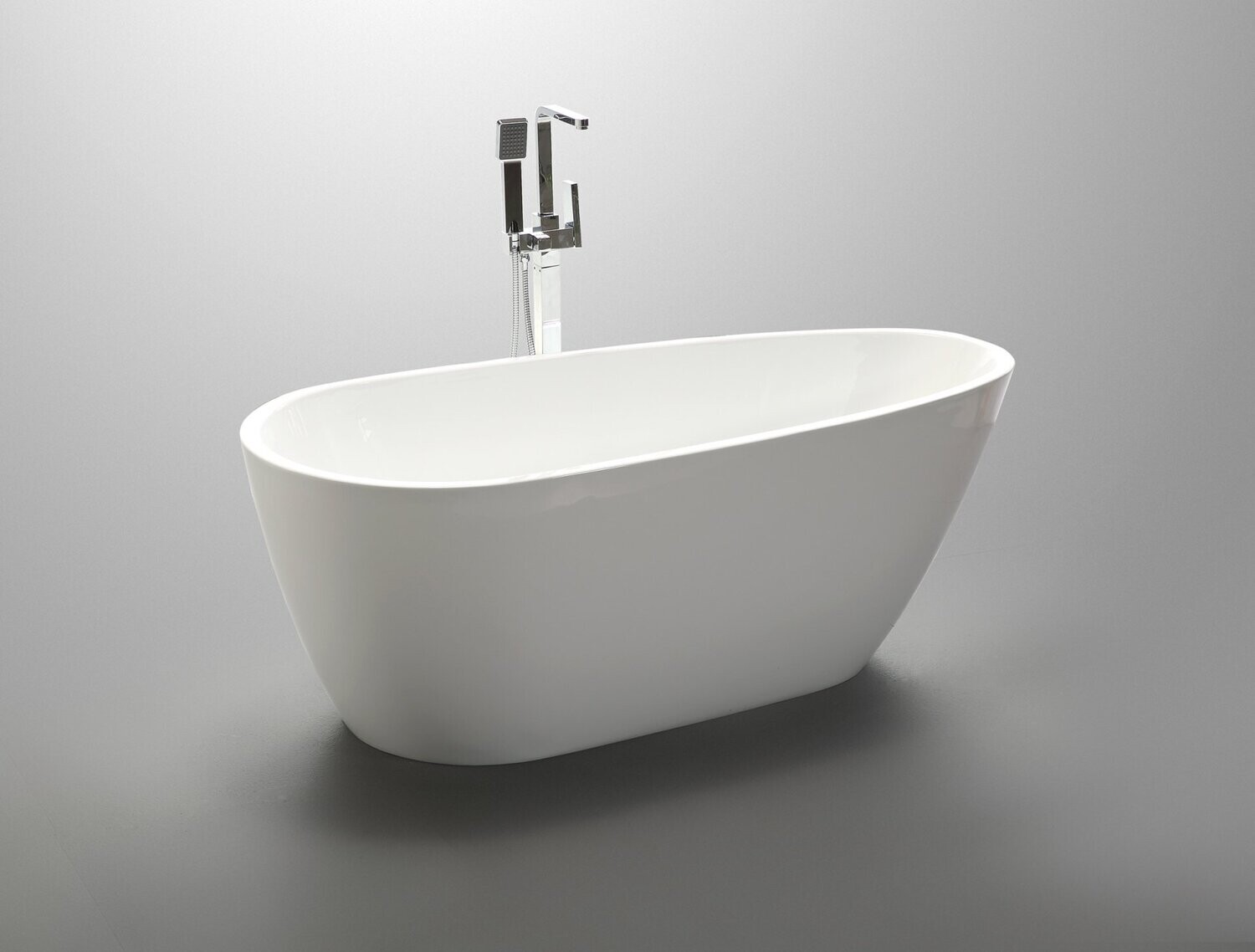 Brianna Freestanding Bath, Bath Size: 1500mm