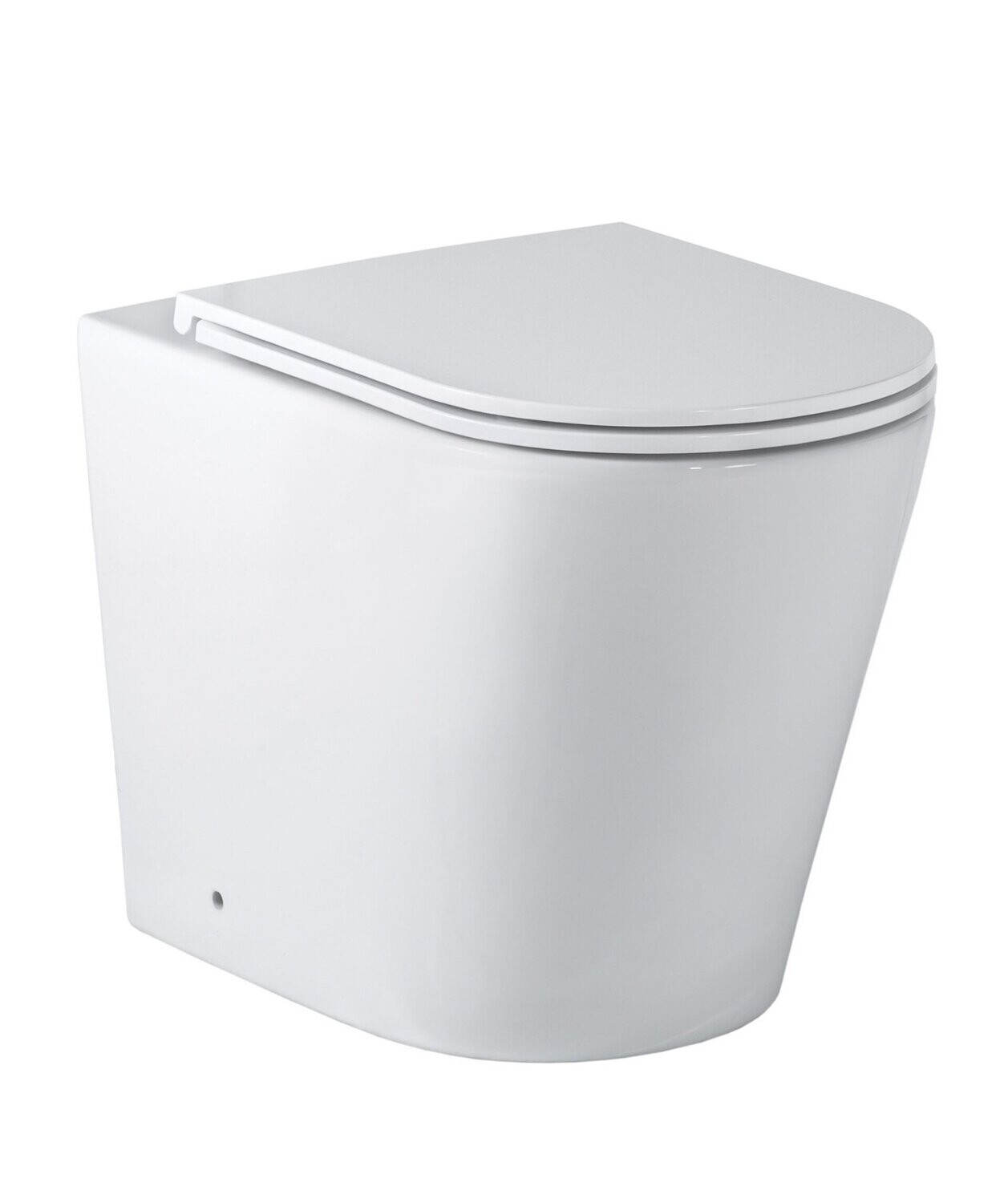Modia Back to Wall Pan with Flat Seat