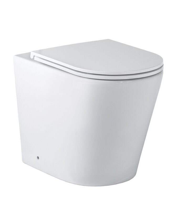 Modia Back to Wall Pan with Flat Seat