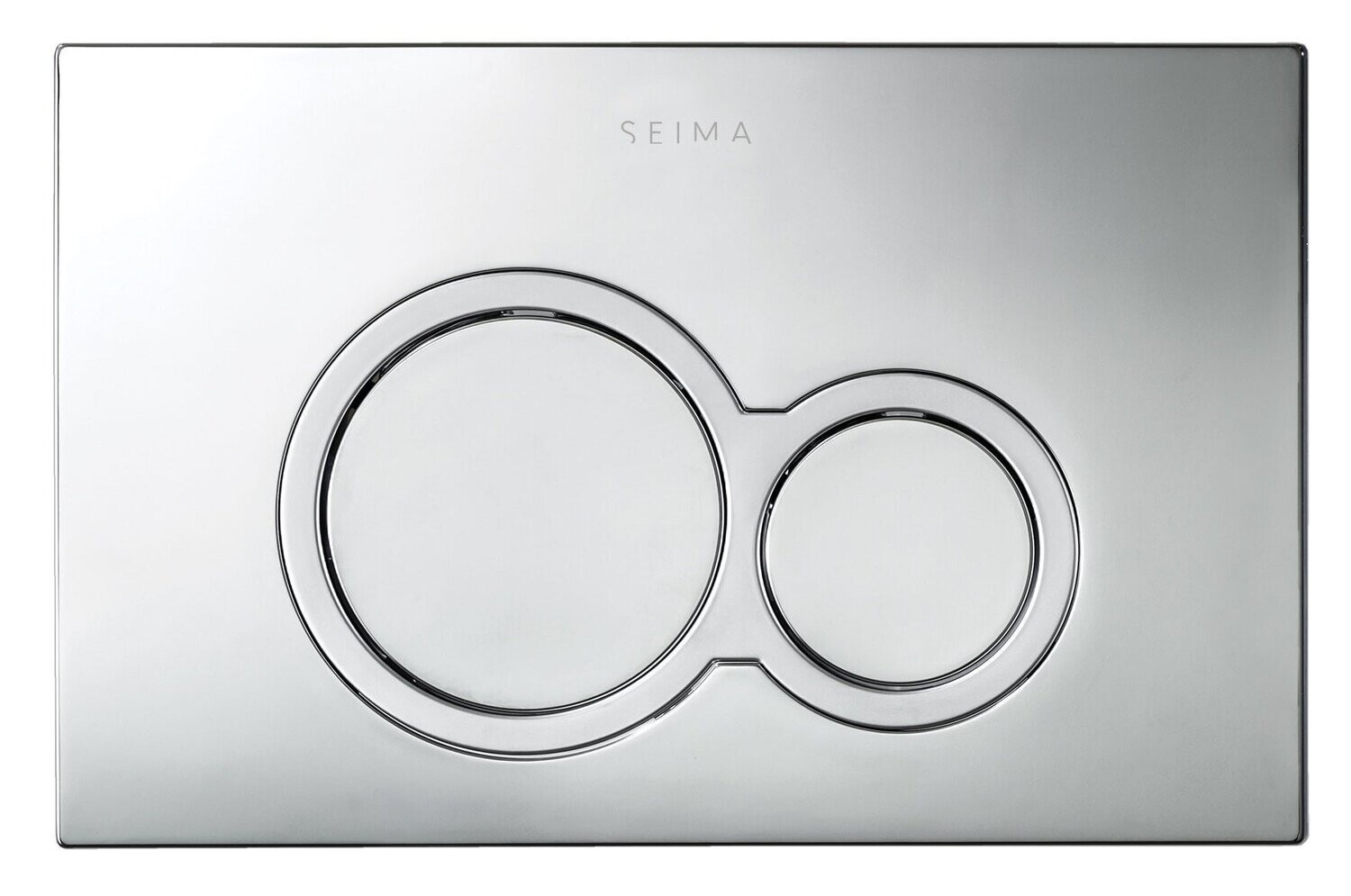 Seima Series 100 Round Flush Buttons Chrome