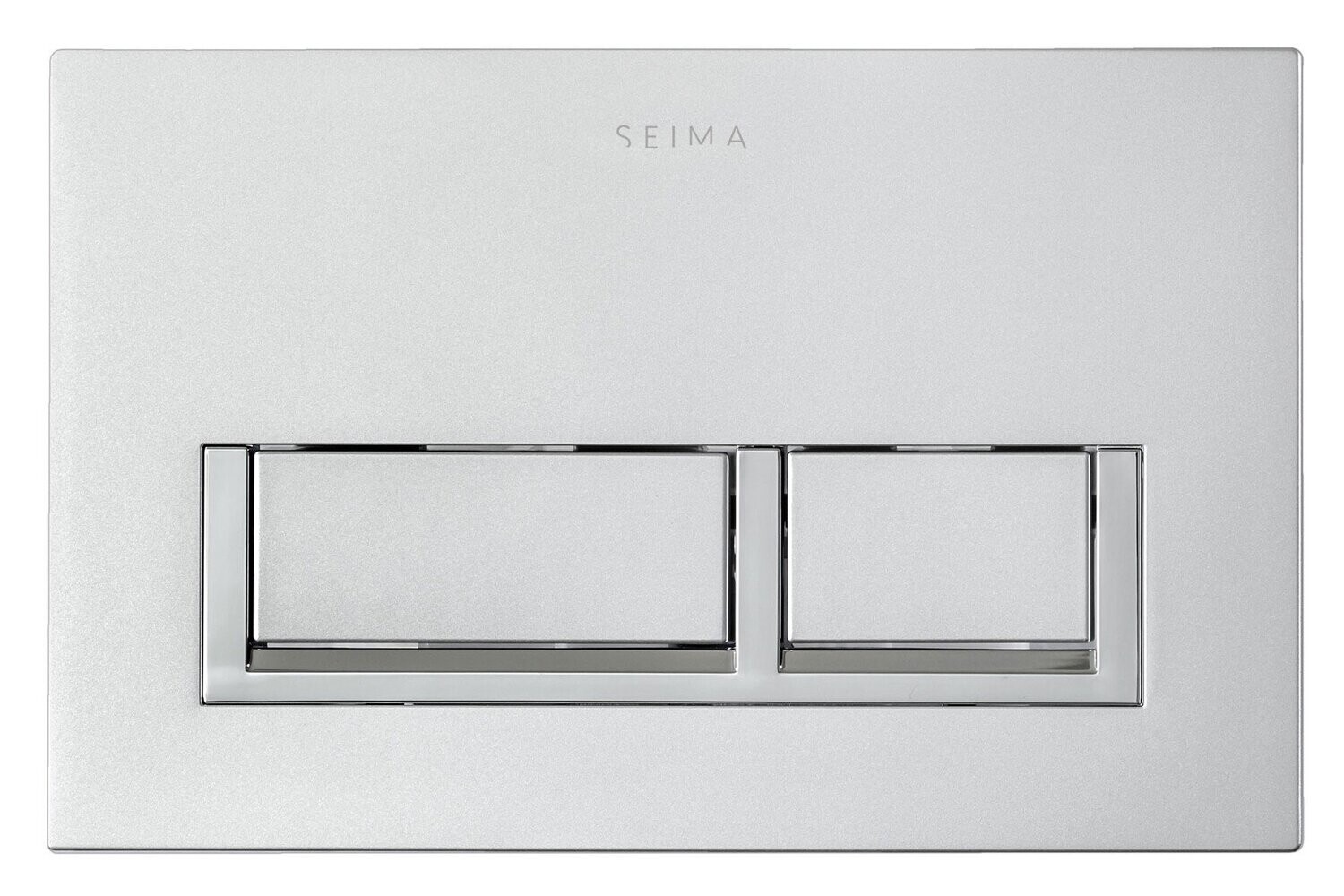 Seima Series 400 Rectangular Flush Buttons Satin