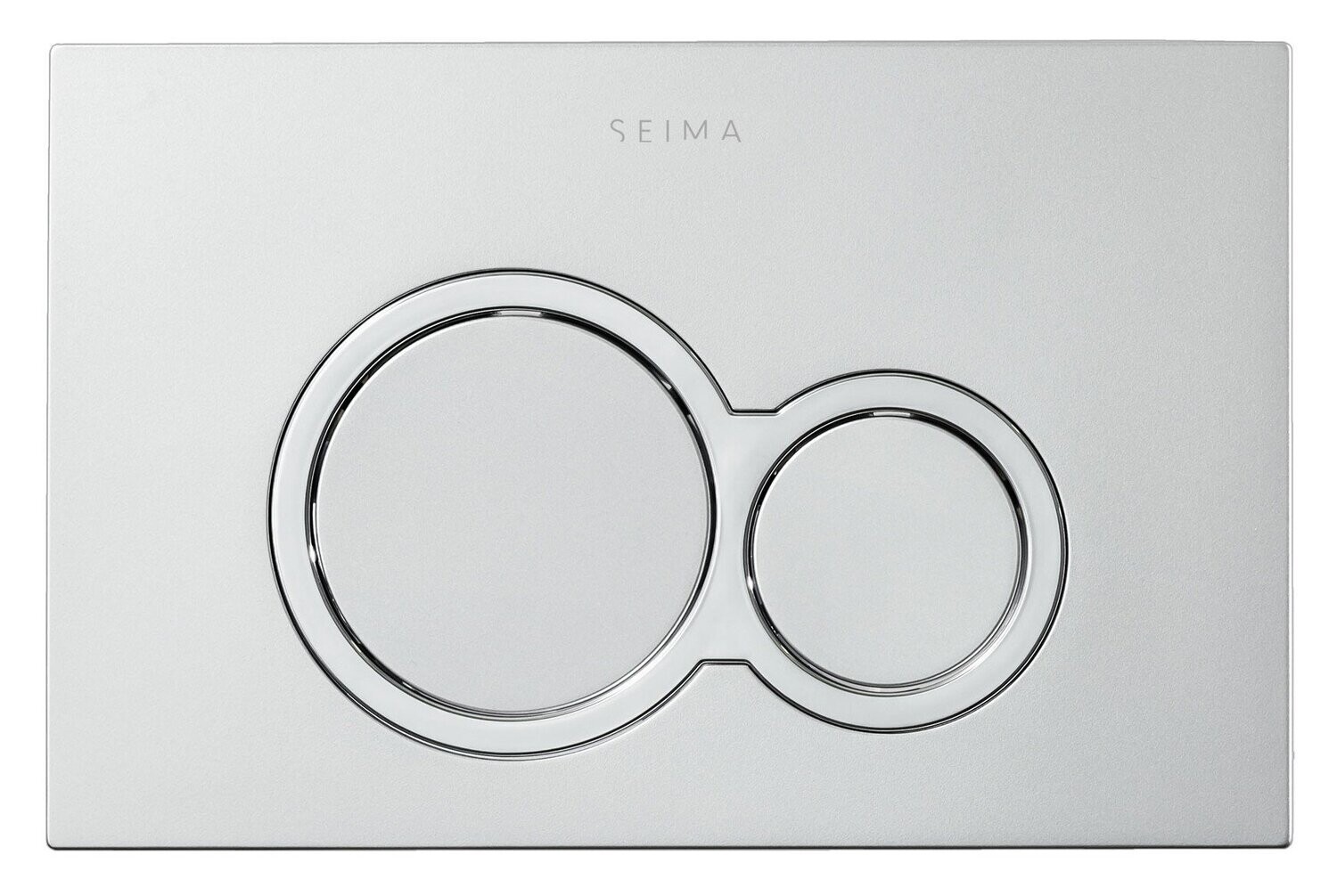 Seima Series 100 Round Flush Buttons Satin