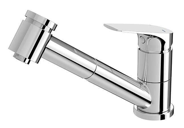 Ivy MKII Pull Out Sink Mixer Chrome