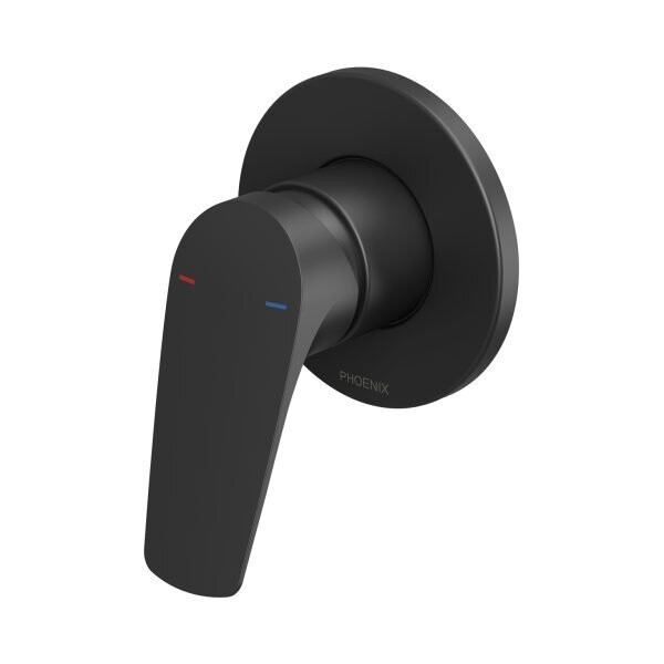 Ivy MKII Shower Wall Mixer Trim Kit Matte Black