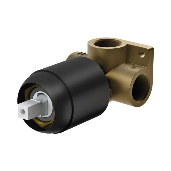 Builders Shower Mixer Body Only Matte Black