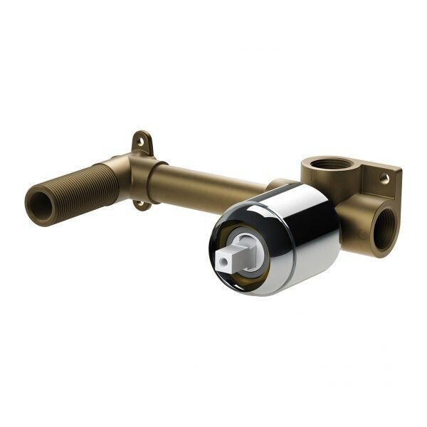 Builders Wall Mixer Body Only 200mm Chrome