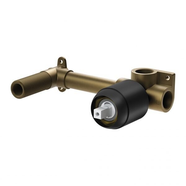 Builders Wall Mixer Body Only 200mm Matte Black