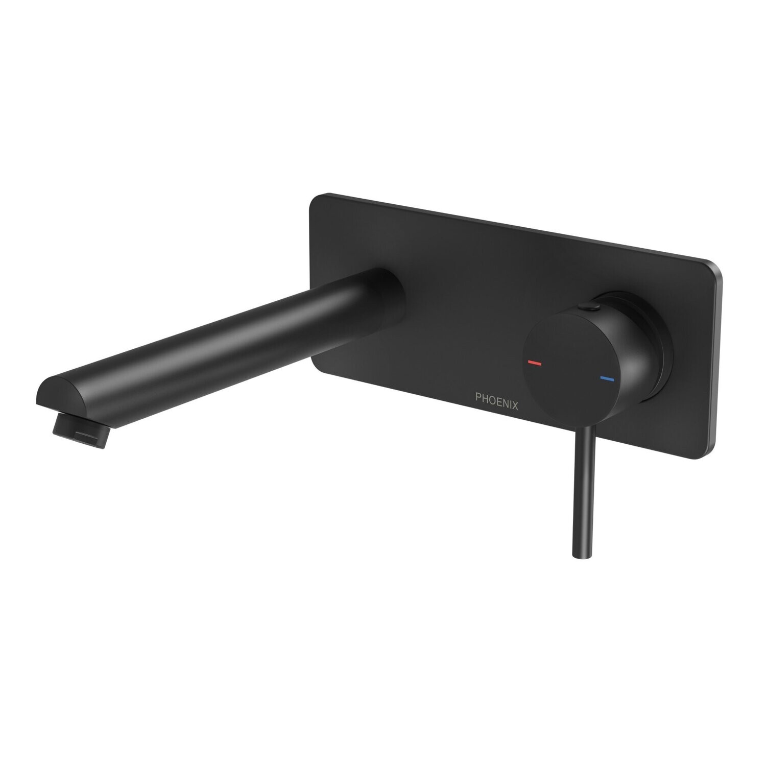 Pina Wall Mixer Set 180mm Trim Kit Matte Black