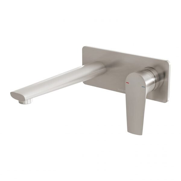 Arlo Wall Mixer Set 200mm Trim Kit Brushed Nickel