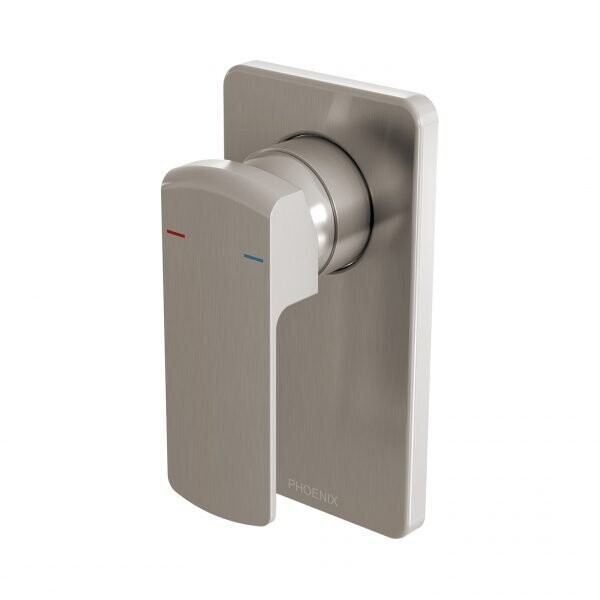 Teva Shower/Wall Mixer Trim Kit Brushed Nickel