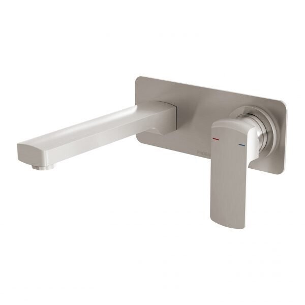 Teva Wall Mixer Set 200mm Trim Kit Brushed Nickel