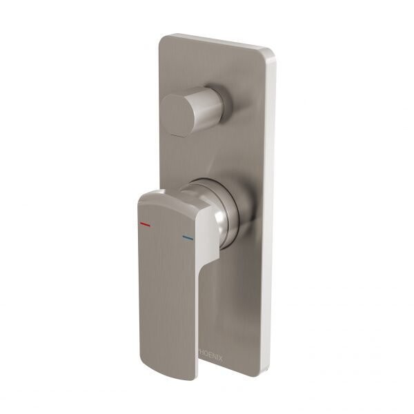 Teva Shower/Bath Diverter Mixer Trim Kit Brushed Nickel
