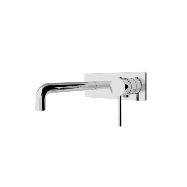 Dolce Wall Basin Mixer Stylish Chrome