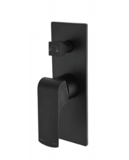 Elgin Bath/Shower Diverter Mixer Matte Black