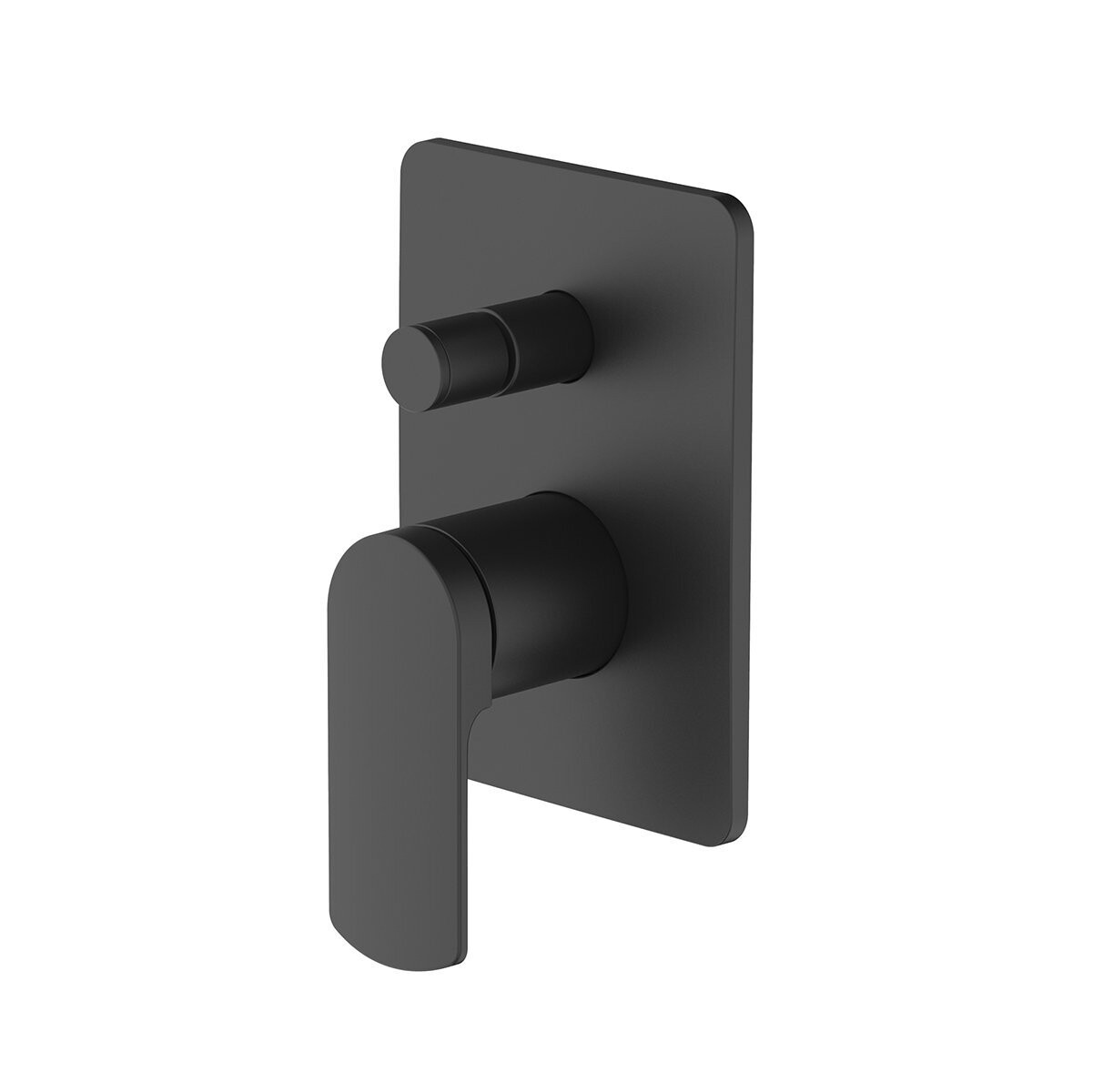 Corban Shower Diverter Mixer Trim Set Matte Black