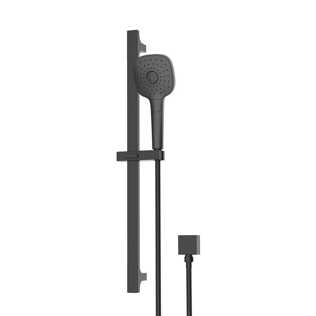 Corban Rail Shower Matte Black