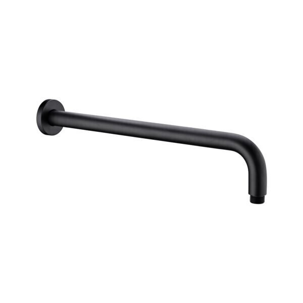 Nova Round Shower Arm Matte Black