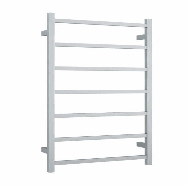 Heated Towel Rail - Straight Square Brushed SSB44M