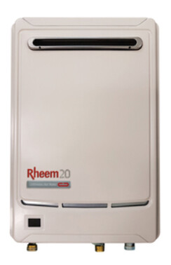 Rheem Natural Gas Continuous Flow Hot Water 20 Litre 60 degrees