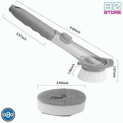 Self-Dispensing Soap Brush