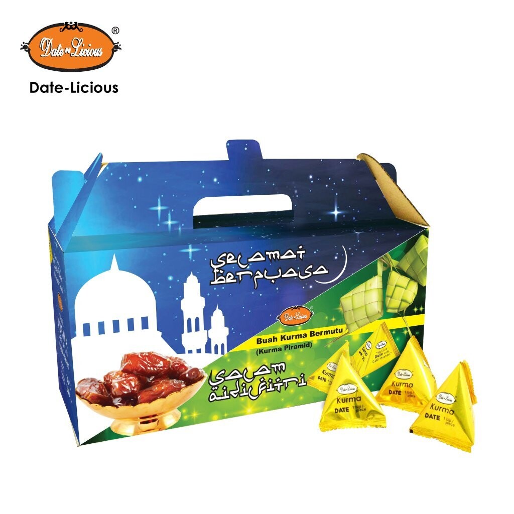 Date-Licious Quality Dates (Pyramid Dates) Gift Box 30pcs