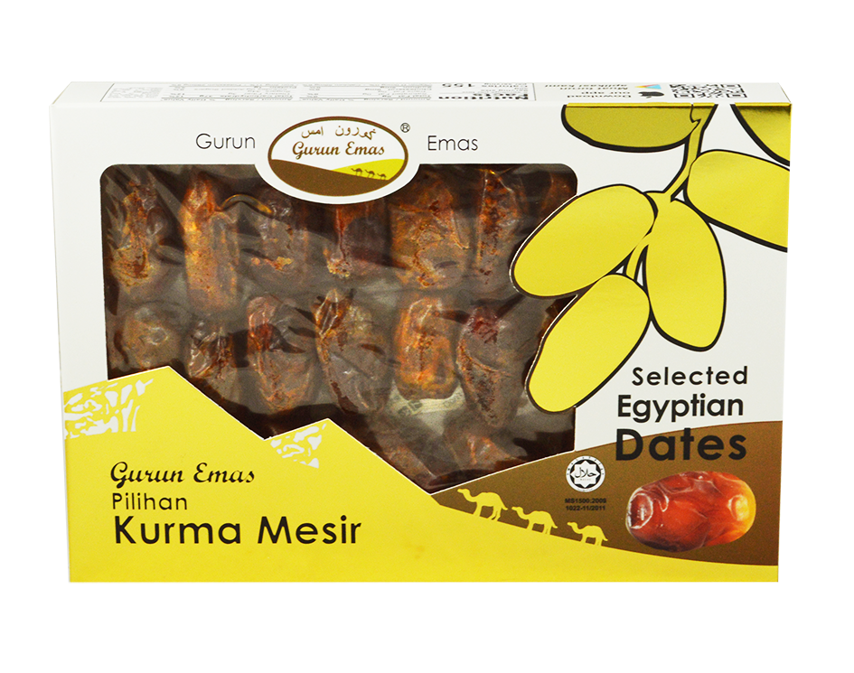 Gurun Emas Egyption Dates 250gm