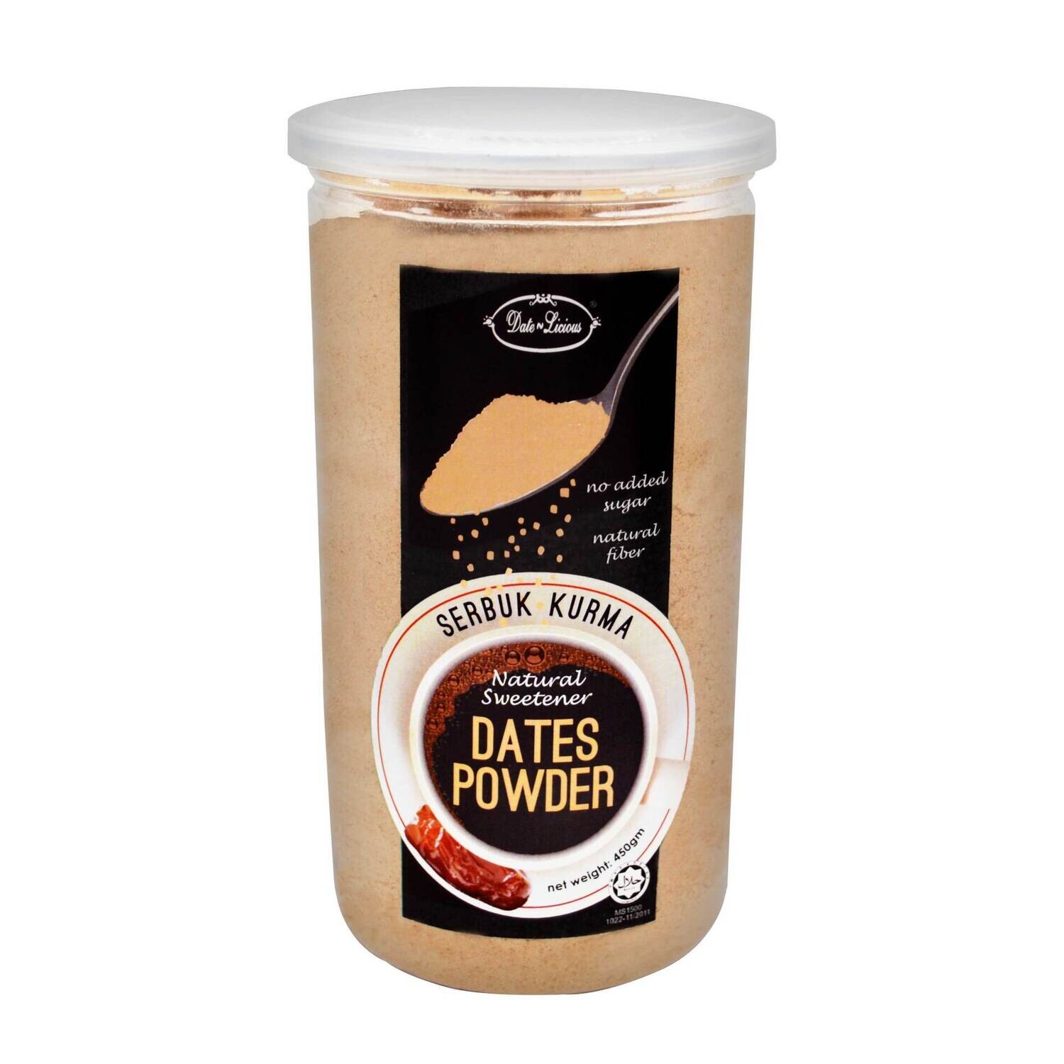 Date-Licious - Date Sugar Powder in Jar 450gm