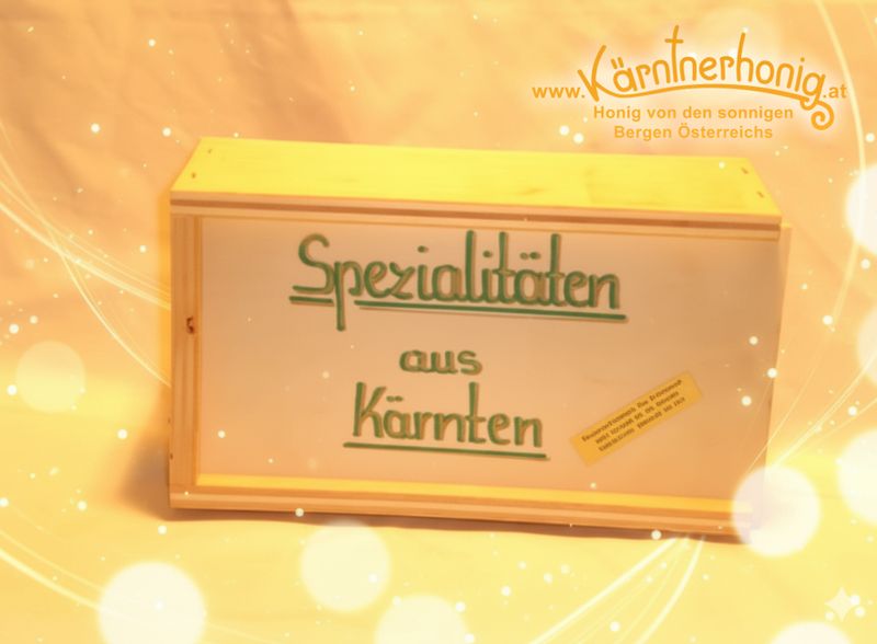 Honiggenuss- Holzkasterl 3er