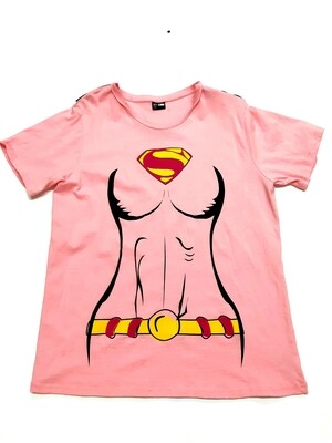 Pink Super Woman T-Shirt Pink Super Woman T-Shirt