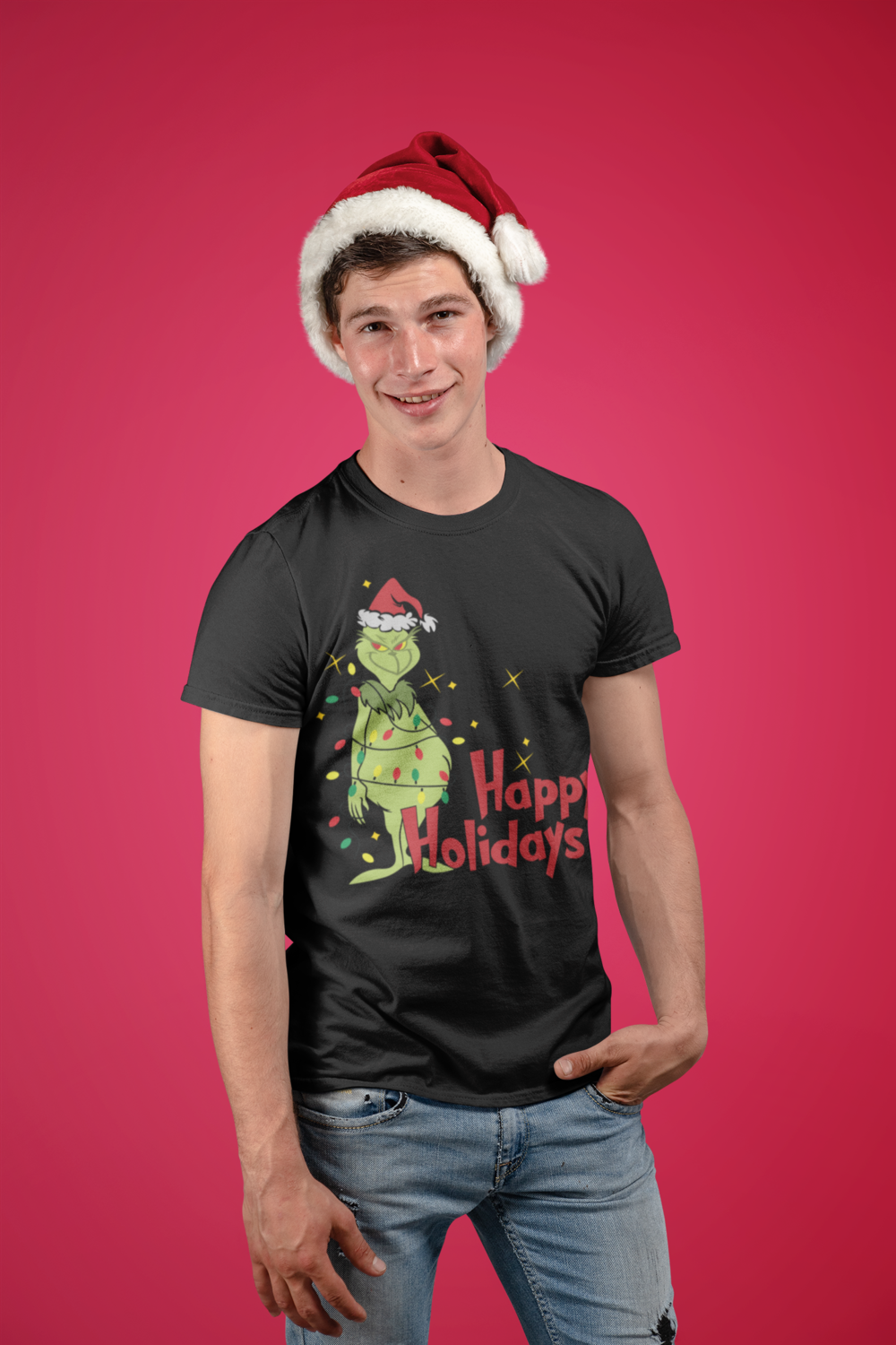 Happy Holidays Christmas Tee Unisex