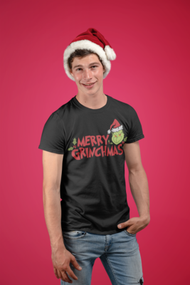Merry Grinchmas Christmas Tee Unisex