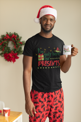 Only Presents Christmas Tee Unisex Only Presents Christmas Tee Unisex