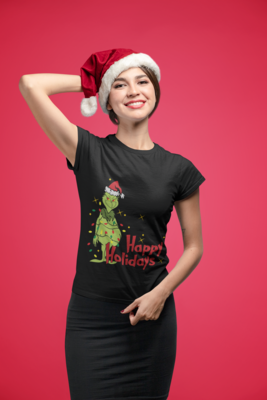 Happy Holidays Tee Women's