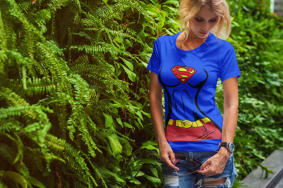 Supergirl Body Shirt