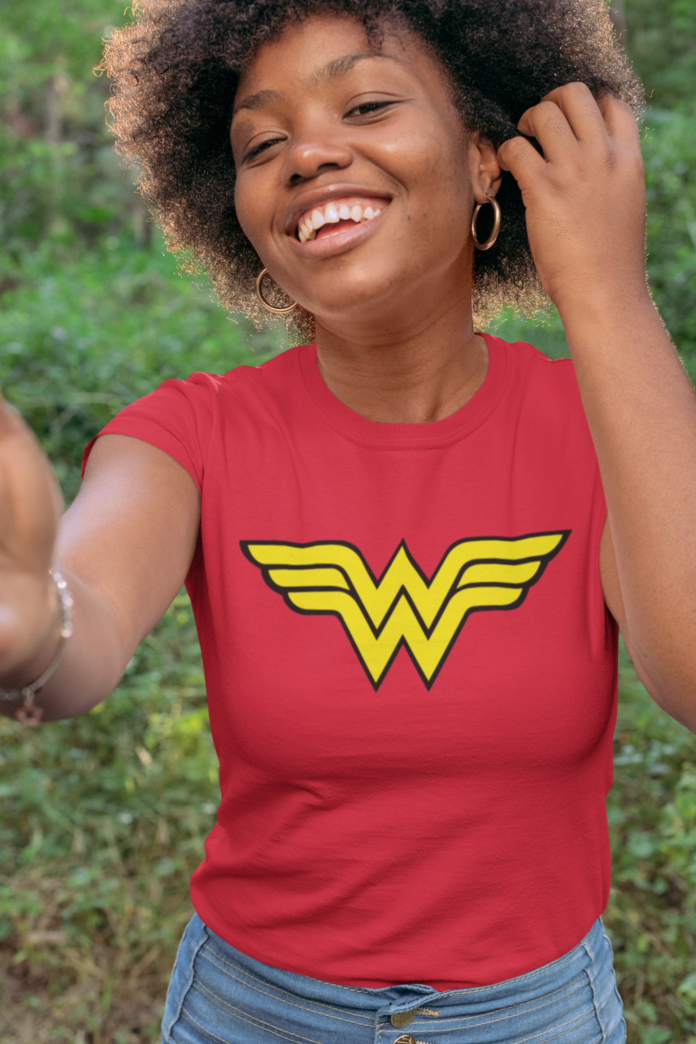 Plain Wonder Woman Shirt