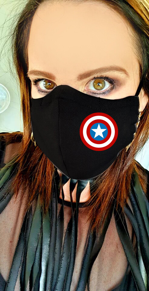 Captain America Mask Captain America Mask