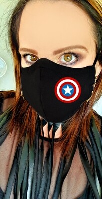 Captain America Mask Captain America Mask
