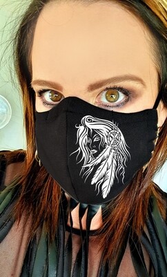 Boho Female Mask Boho Female Mask