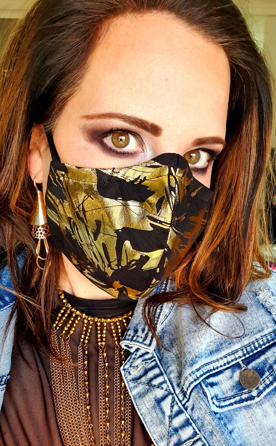 Shiny Gold Mask Shiny Gold Mask